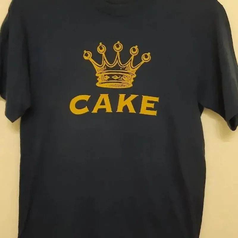 Cake band rock black Logo T shirt Full Size S 5XL
