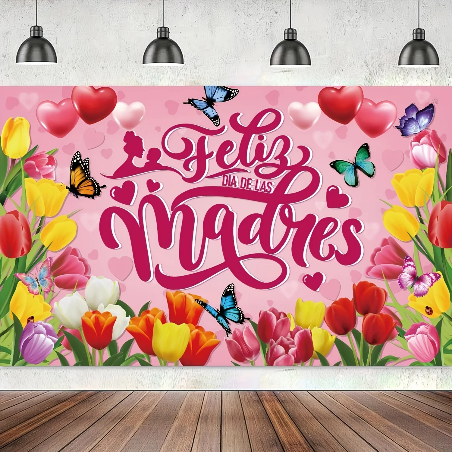 Feliz Dia De Las Madres Banner, Feliz Dia De Las Madres telón de fondo, pancarta feliz del Día De la Madre para Feliz Dia De Las Madres