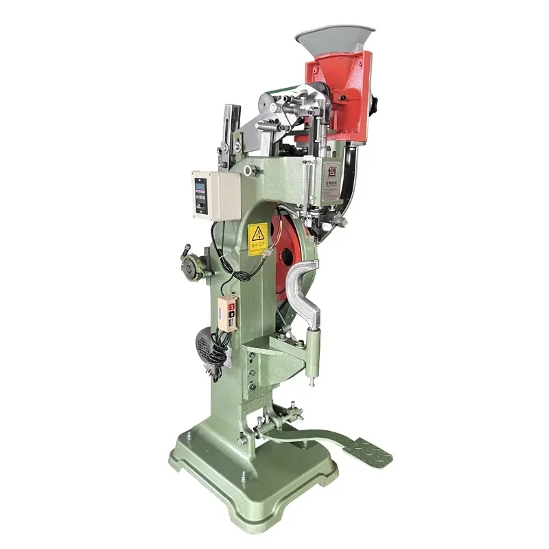 Automatic Feeding Split Riveting Machine for Skating Shoes/ Soccer Shoes/Ice Skates JZ-958K