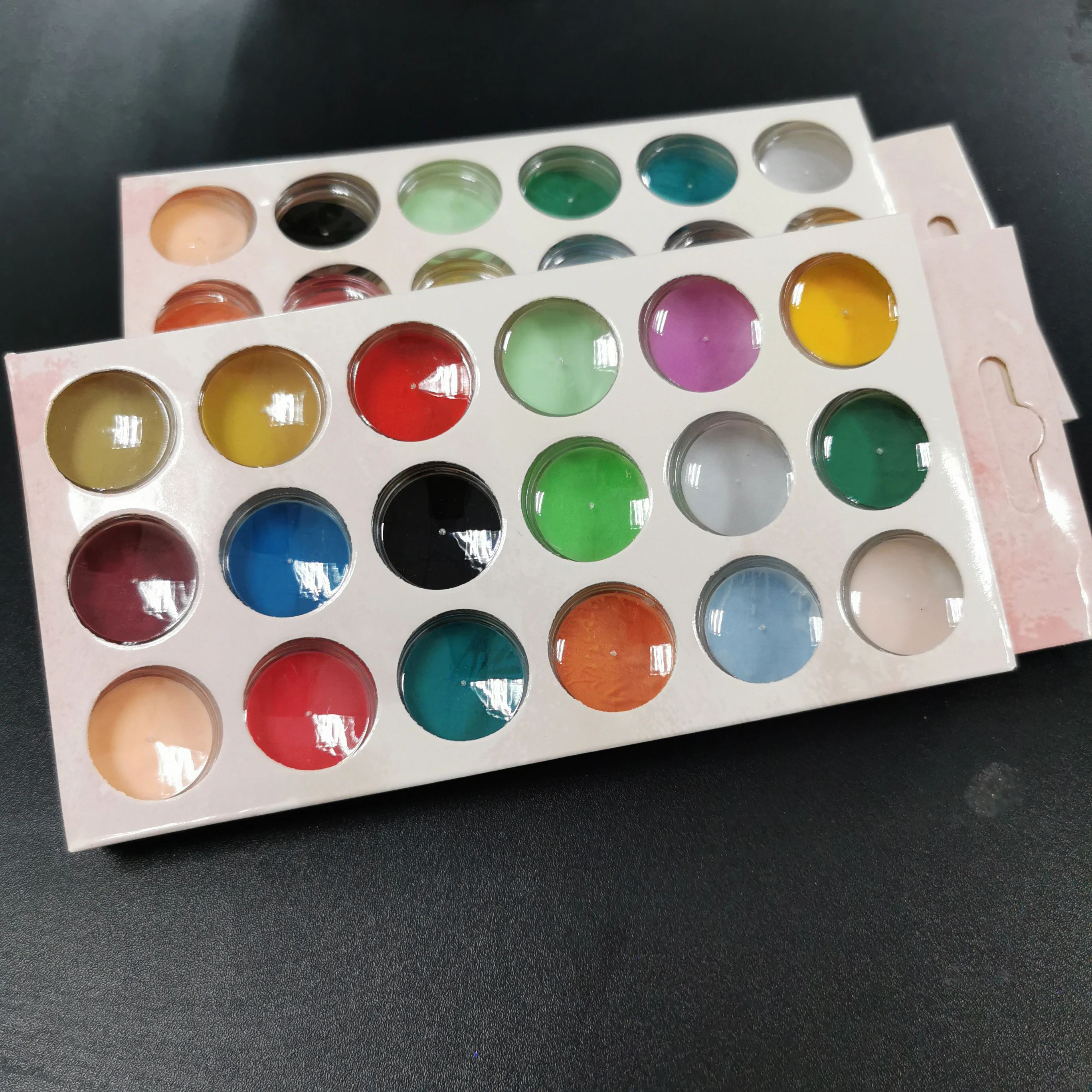 Poudre d'extension d'ongle de couleur de Net2-3g * 18 poudre acrylique d'ongle 3 en 1