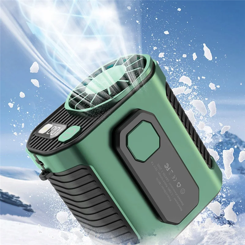 COFA-Waist-Mounted Fan Cooling High-Temperature Outdoor Work Room Welding Site Portable Waist-Mounted Fan