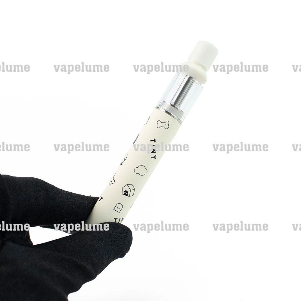 1 مللي السجائر الكهربائية الفارغة قابلة للشحن صغيرة صغيرة بيضاء المتاح عربة Vape مخصص المجسم تخزين التعبئة والتغليف الصحافة كاب #1