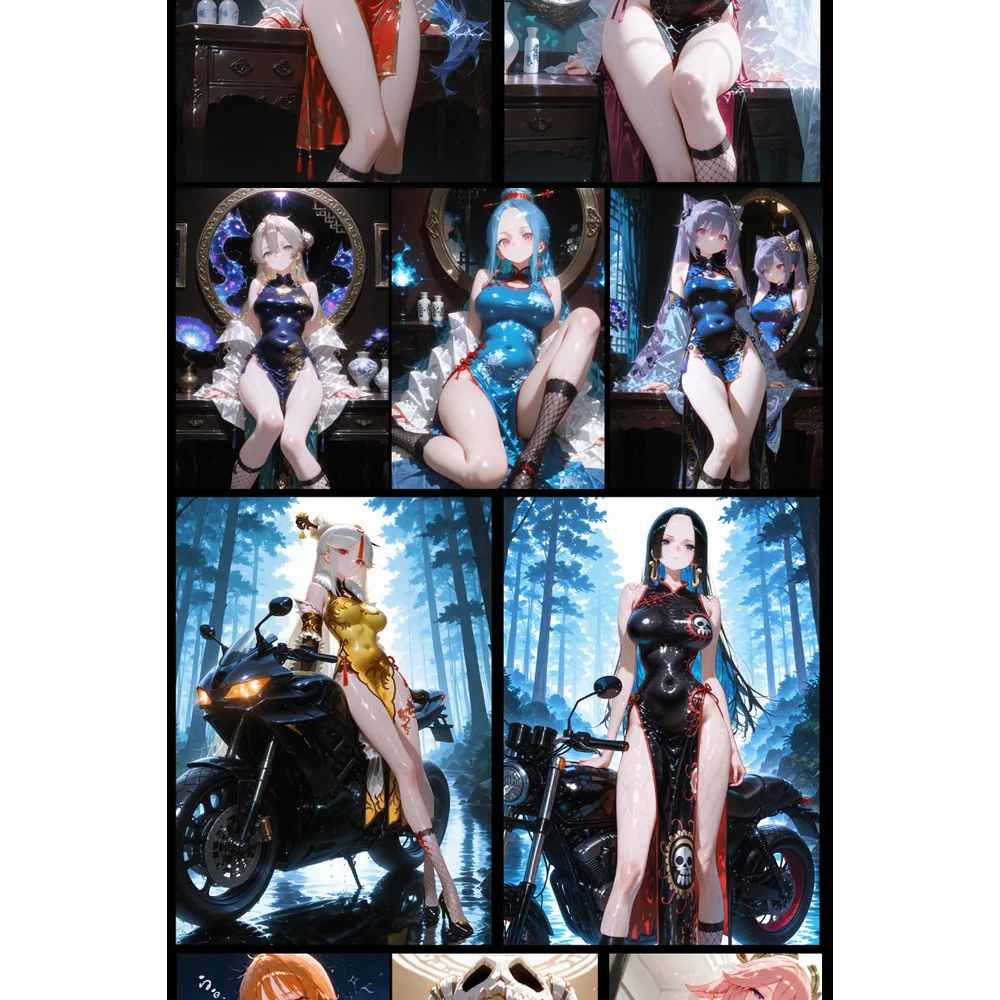2025 Newest Goddess Cheongsam Saint 7 Waifu A5 Boards Goddess Story Collection Card Swimsuit Bikini Booster Box Habbies Gift