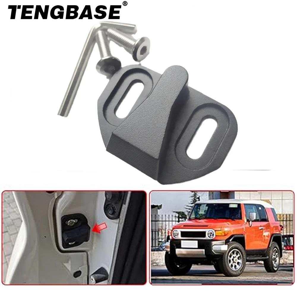 For Toyota FJ Cruiser XF10 07-20 Land Cruiser Prado FJ120 FJ150 2003+ Car Tailgate Door Lock Outer Buckle Striker Limiting