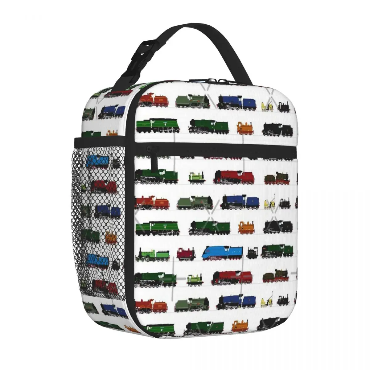 Iconic British Steam Trains Lunch Tote Lunch Bags Cute Lunch Bag Thermal Bag per il cibo