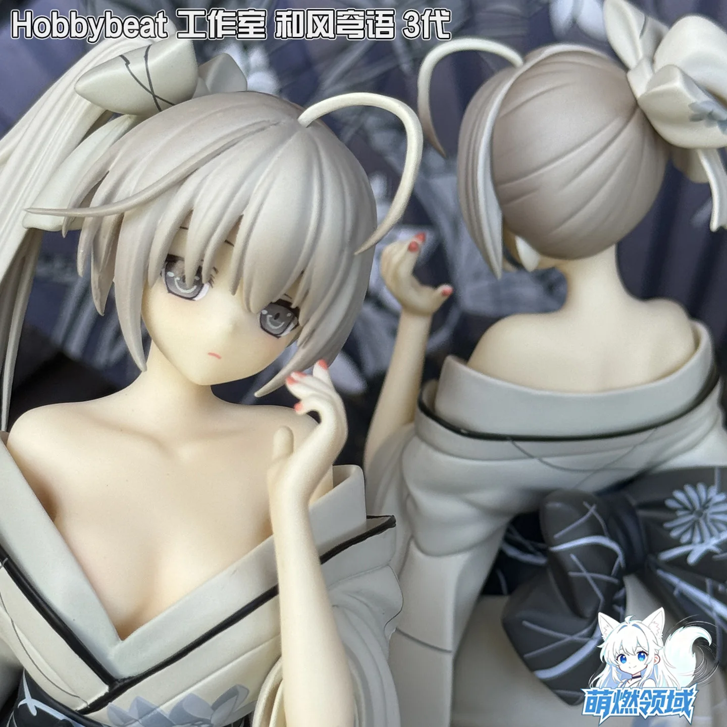 

Hobbybeat Studio Kazefumi Kyouka 3rd Generation Figure Kyou in Yukata with Fan Standing Model