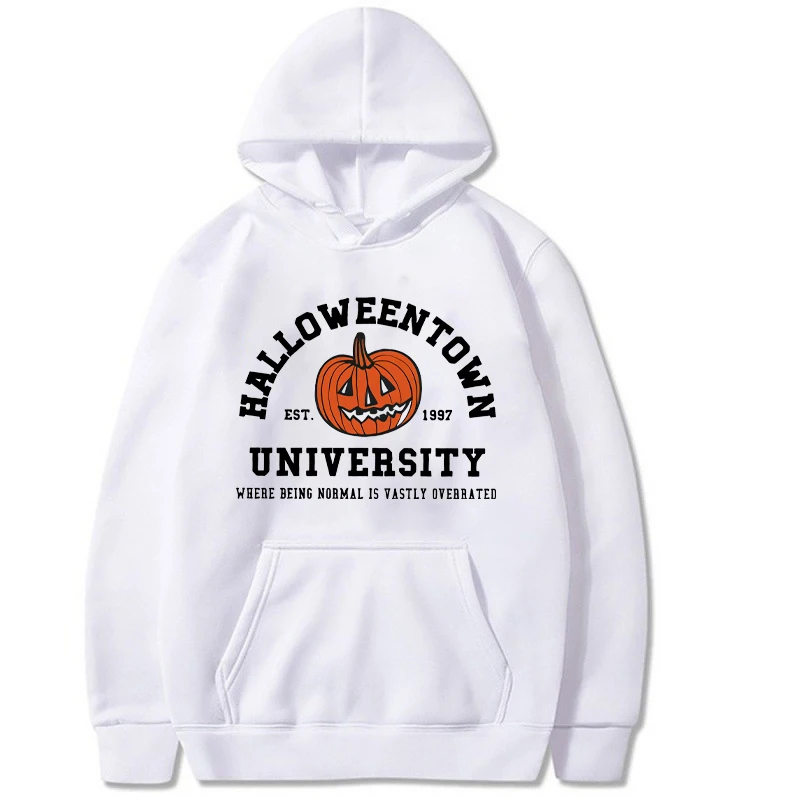 Funny Halloween Hoodie Movie Horror Friends Print Hoodies Women Vintage Sweatshirt Pullover Fashion Clothing Streetwear Hoodie