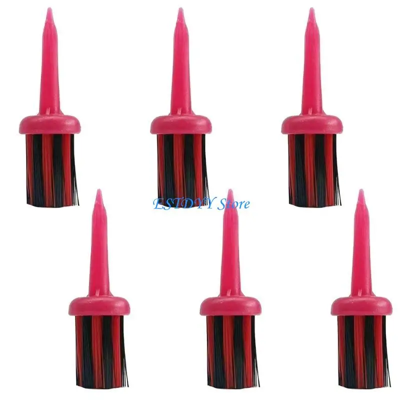 

G6DE 6Pcs Low Resistance More Distance Consistent Height Tees Golf Driver Training