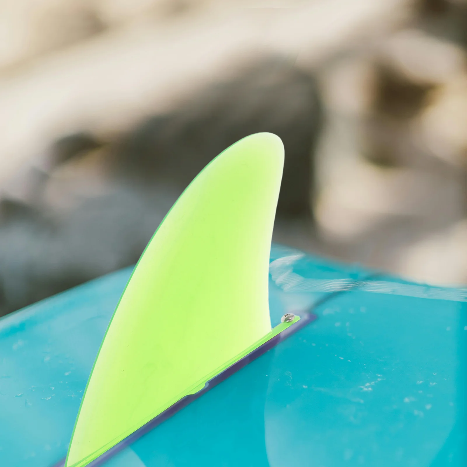 

Surfboard Tail Fin Plastic Replacement Accessory for Paddle Board Surfing Fins Screw Enhance Stability Control