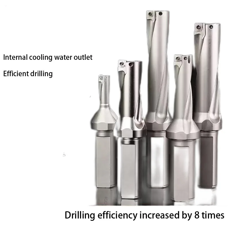 Picture 4: SP type U-drill quick drill 2D-3D-4D-5D disposable violent drill water jet drill tool holder lathe quick drill