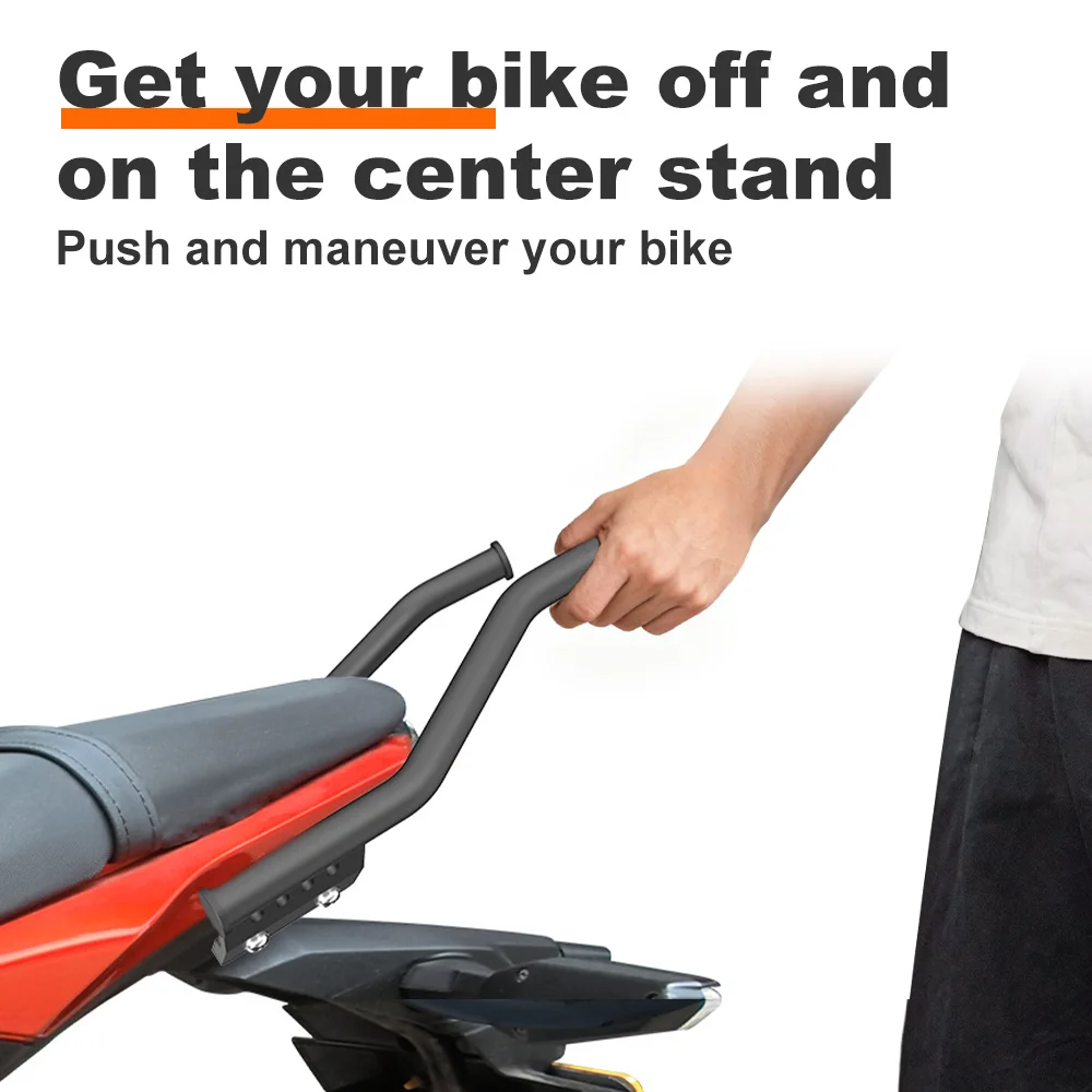 لكاواساكي Z125 برو 2016-2025 Z125 2017-2024 دراجة نارية الصلب الركاب الخلفي انتزاع مقبض بيلايون مقعد مقبض مقبض إمساك السكك الحديدية