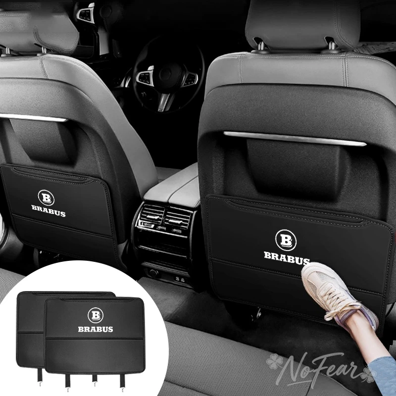 

For BRABUS W253 W204 W205 W176 W246 W205 W212 W251 W166 X156X204 Car Seat Back Storage Anti-Wear Backrest Anti-kick Pad Sticker