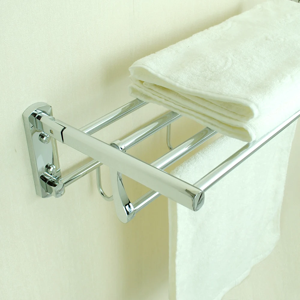 3 to choose from! Folding towel rack 304 stainless steel bath towel rack Toilet bath towel rack Bathroom shelf