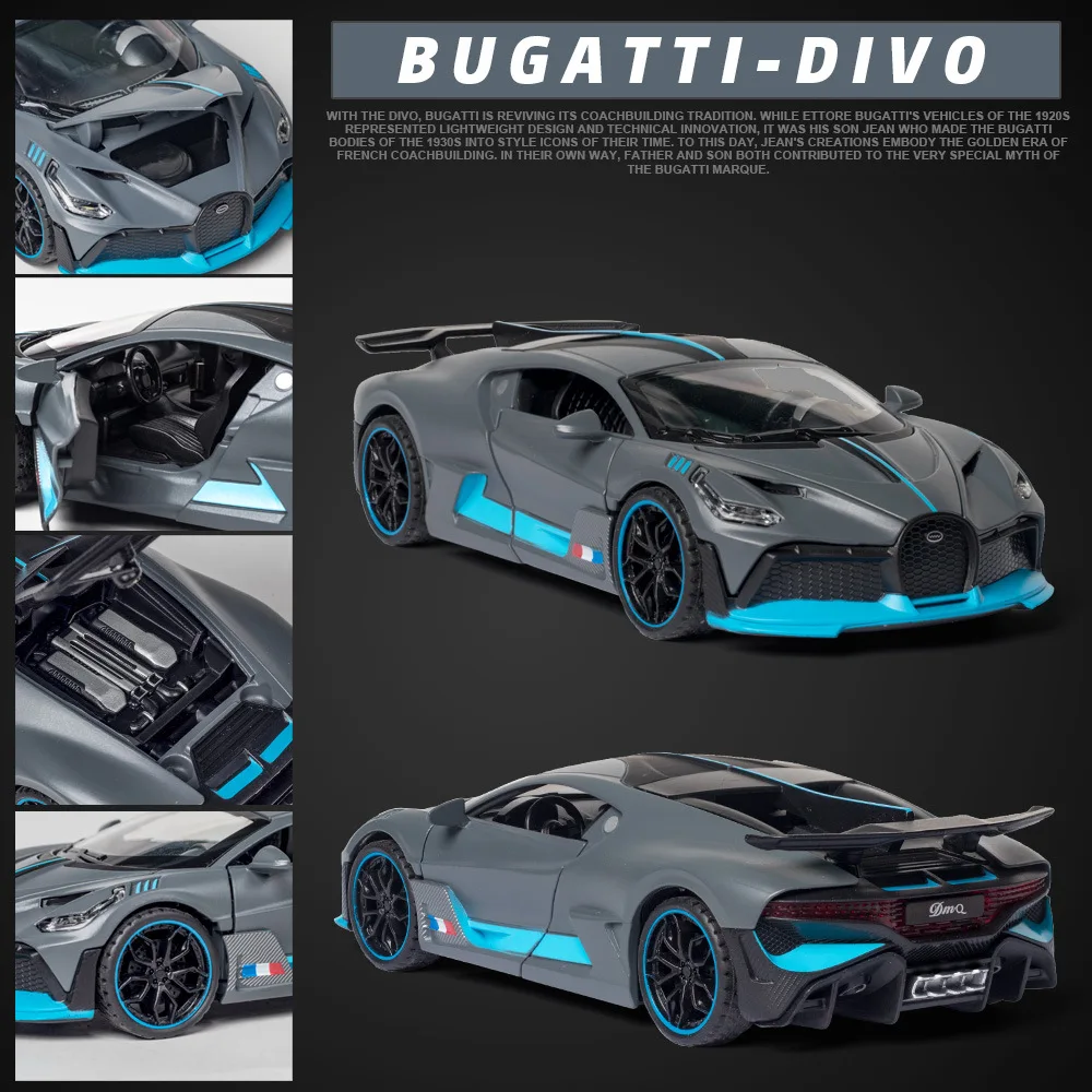 Free Shipping New 1:32 Bugatti Veyron divo Alloy Car Model Diecasts & Toy Vehicles Toy Cars Kid Toys For Children Gifts Boy Toy