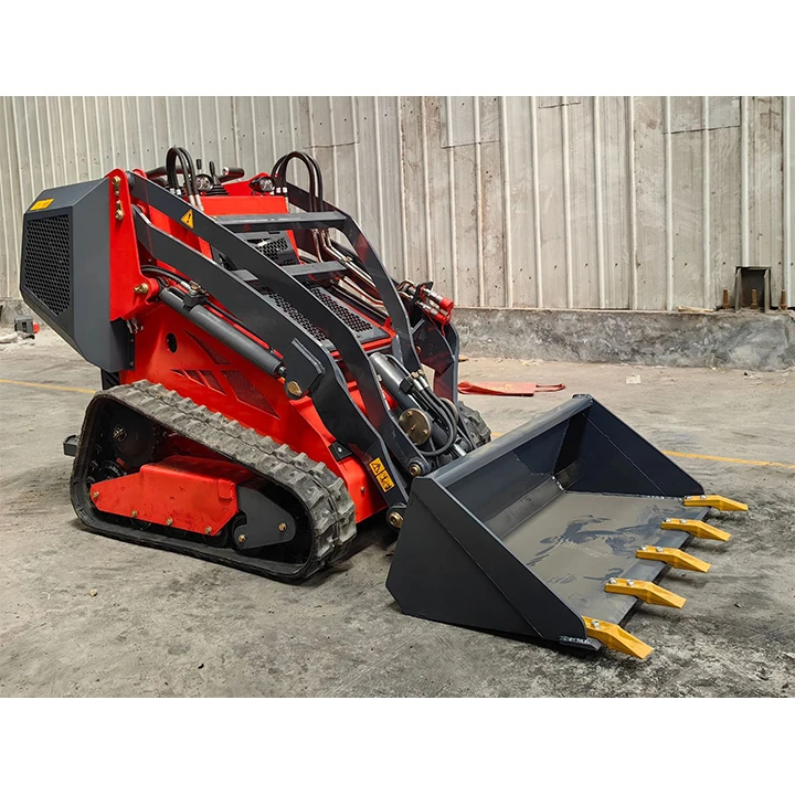 RCM High Quality And Low Price Mini Skid Steer Loader Mini Skid Steer Loader Minicargador Electrico