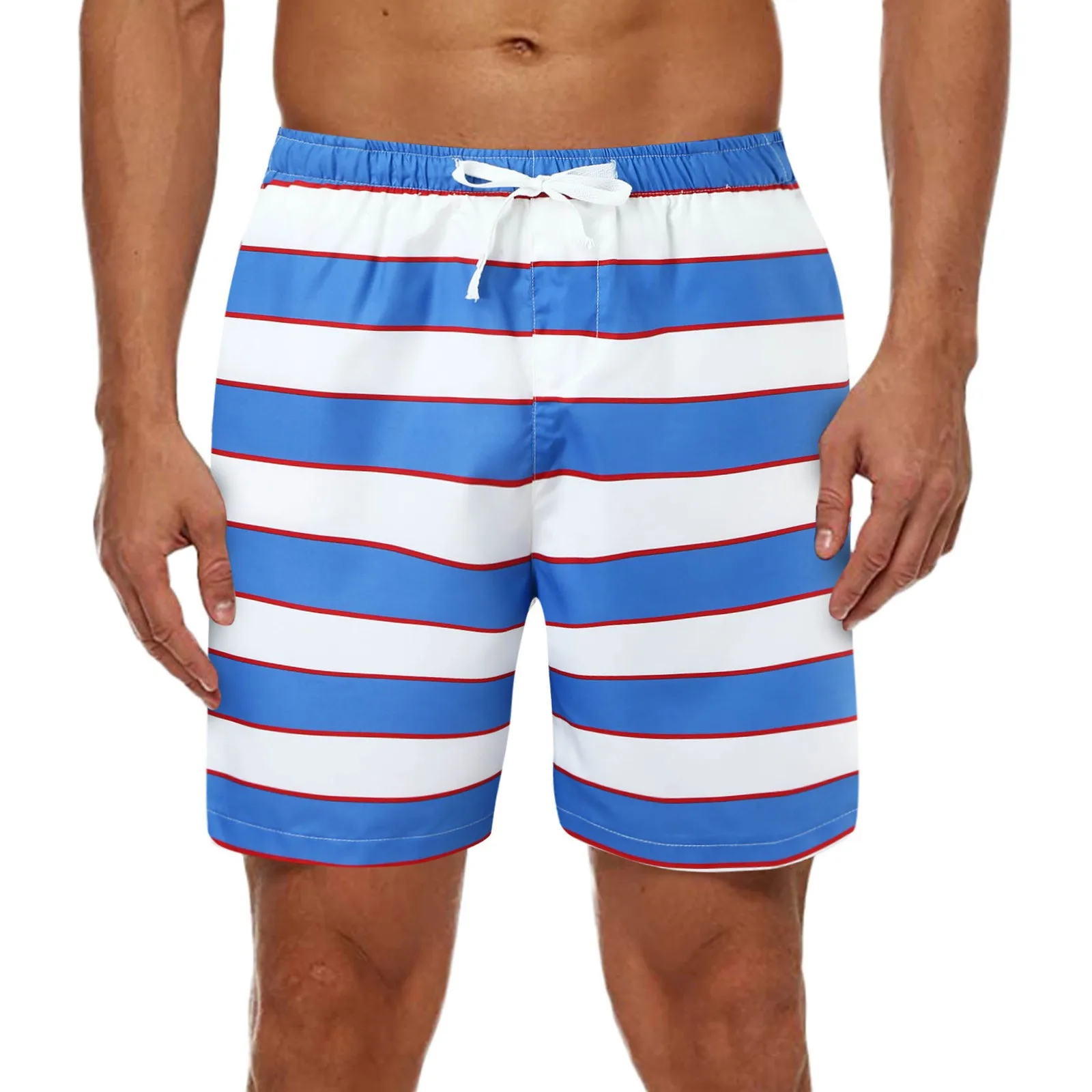 Pantalones cortos de playa para hombre, bañador informal, ropa de playa, Verano