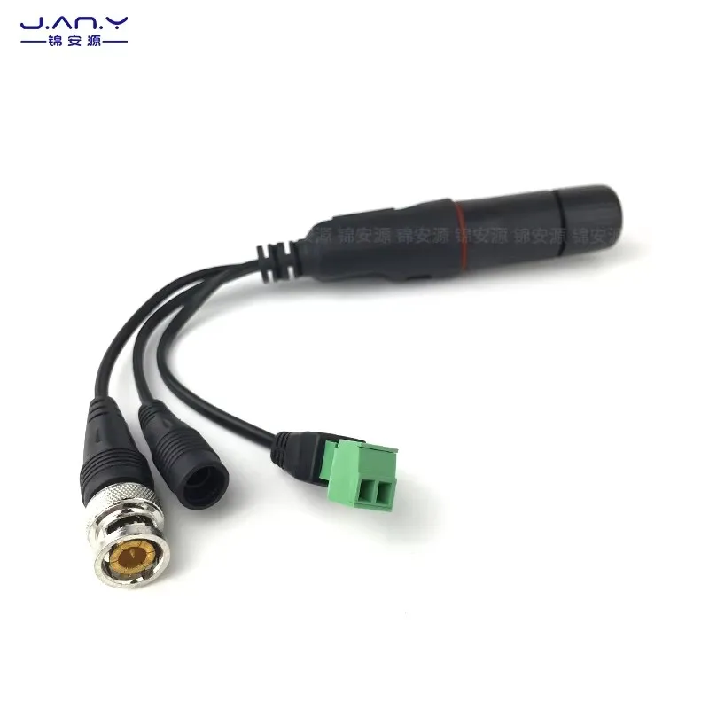 Hose data twisted pair transmitter video power data / audio three in one network cable power supply transceiver