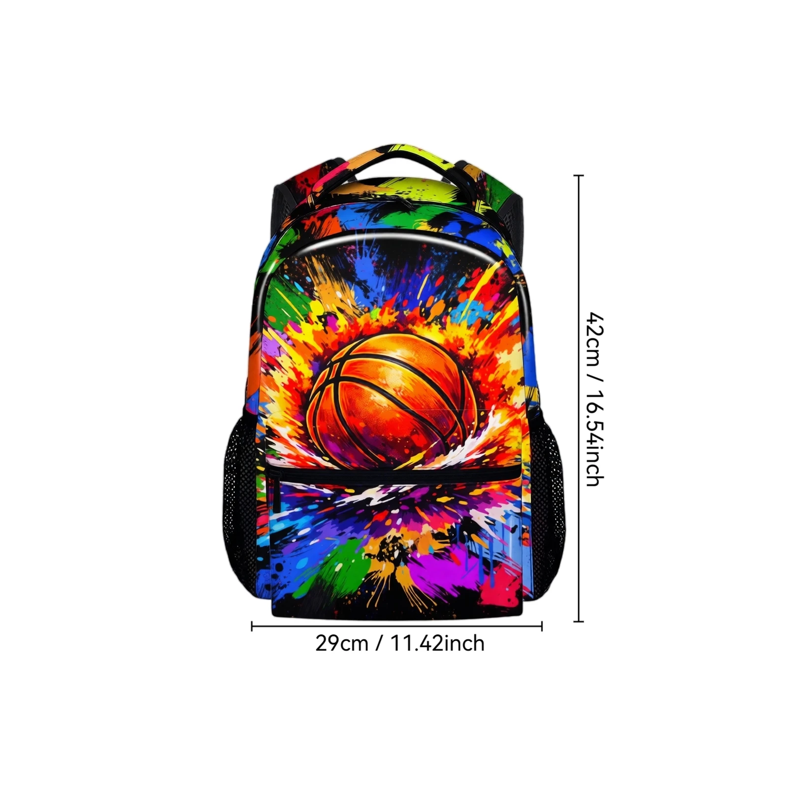 New Laptop Backpack for Students Large Capacity Dual-Shoulder Bag with Stylish Printing Children's Travel Bags ﻿