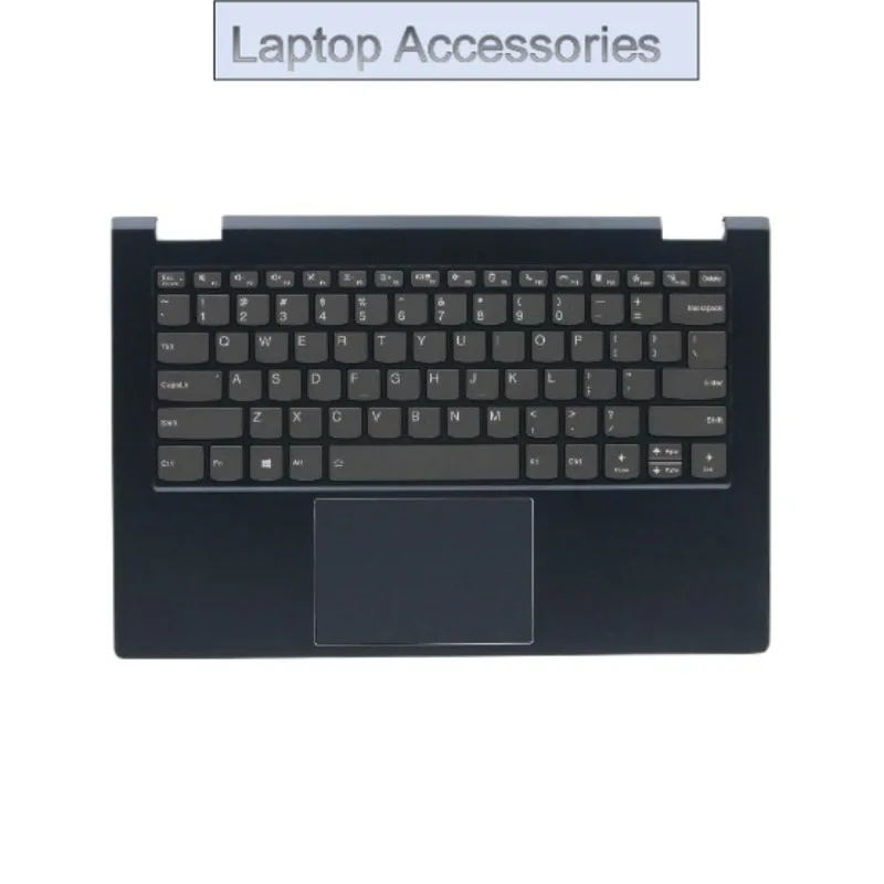 

F Новый оригинальный чехол для Lenovo F hinkBook 14s Yoga IF L с упором для рук, синяя подсветка клавиатуры C Shell 5CB1C92783 5CB1B39083