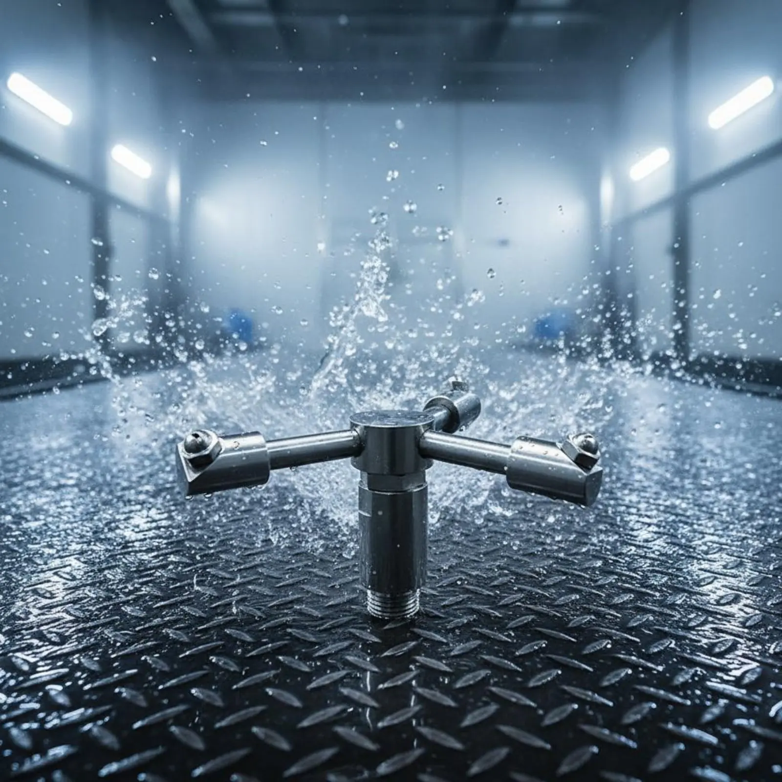 360 Degree Rotating Spray Nozzle Long-Lasting Backwash Cleaning Spray Head Industrial Equipment Easy to Install