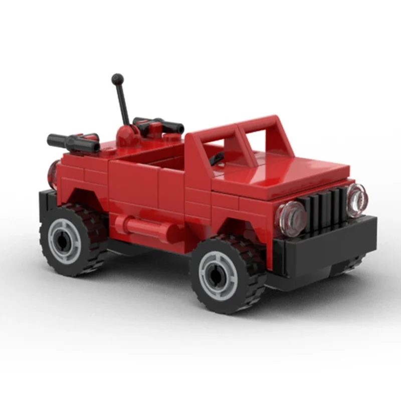 MOC-City Vehicle Model Building Blocks, atualizado Hill Climber, Tecnologia Automóvel, Tijolos Modulares, Brinquedos de Montagem DIY, Presentes de Natal