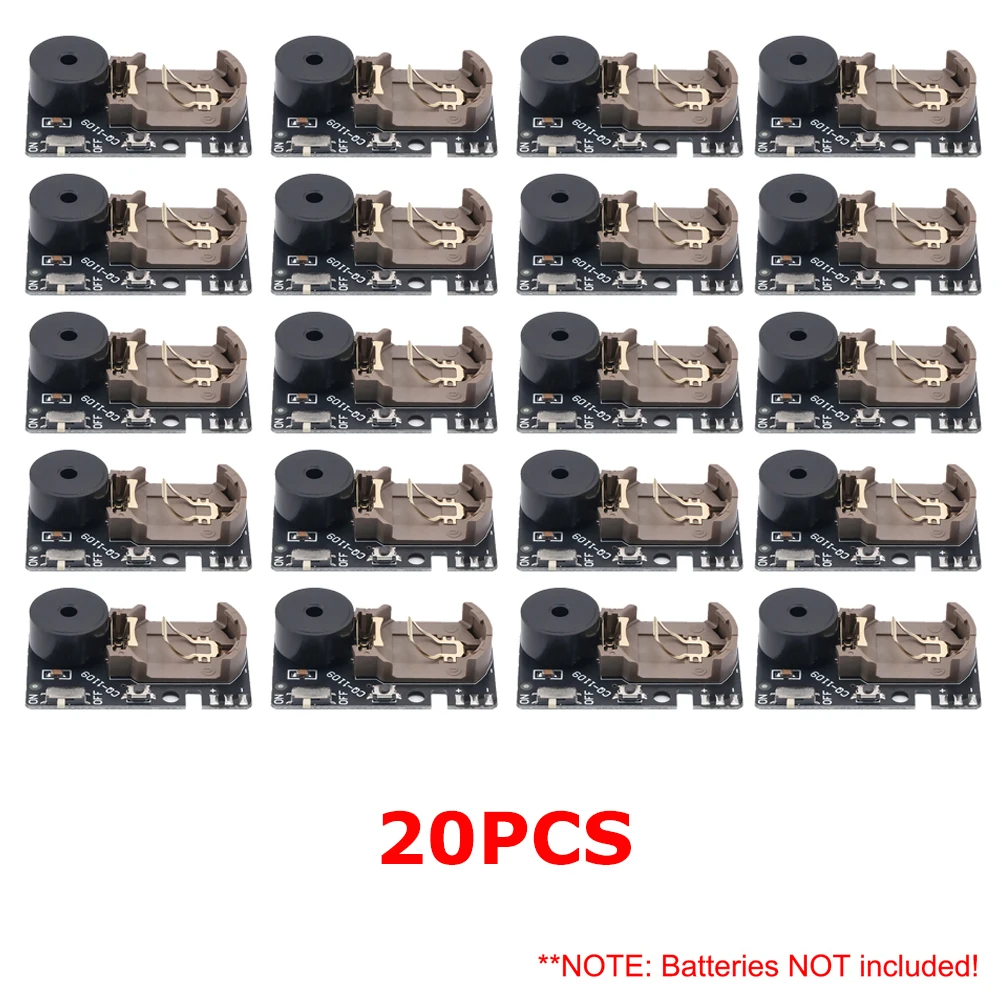 10-20 Stuks Prank Vervelende Zoemer Cricket Noise Maker Intervals Geluid Halloween Feestartikelen April Fools' Gag Gift mini Piepende