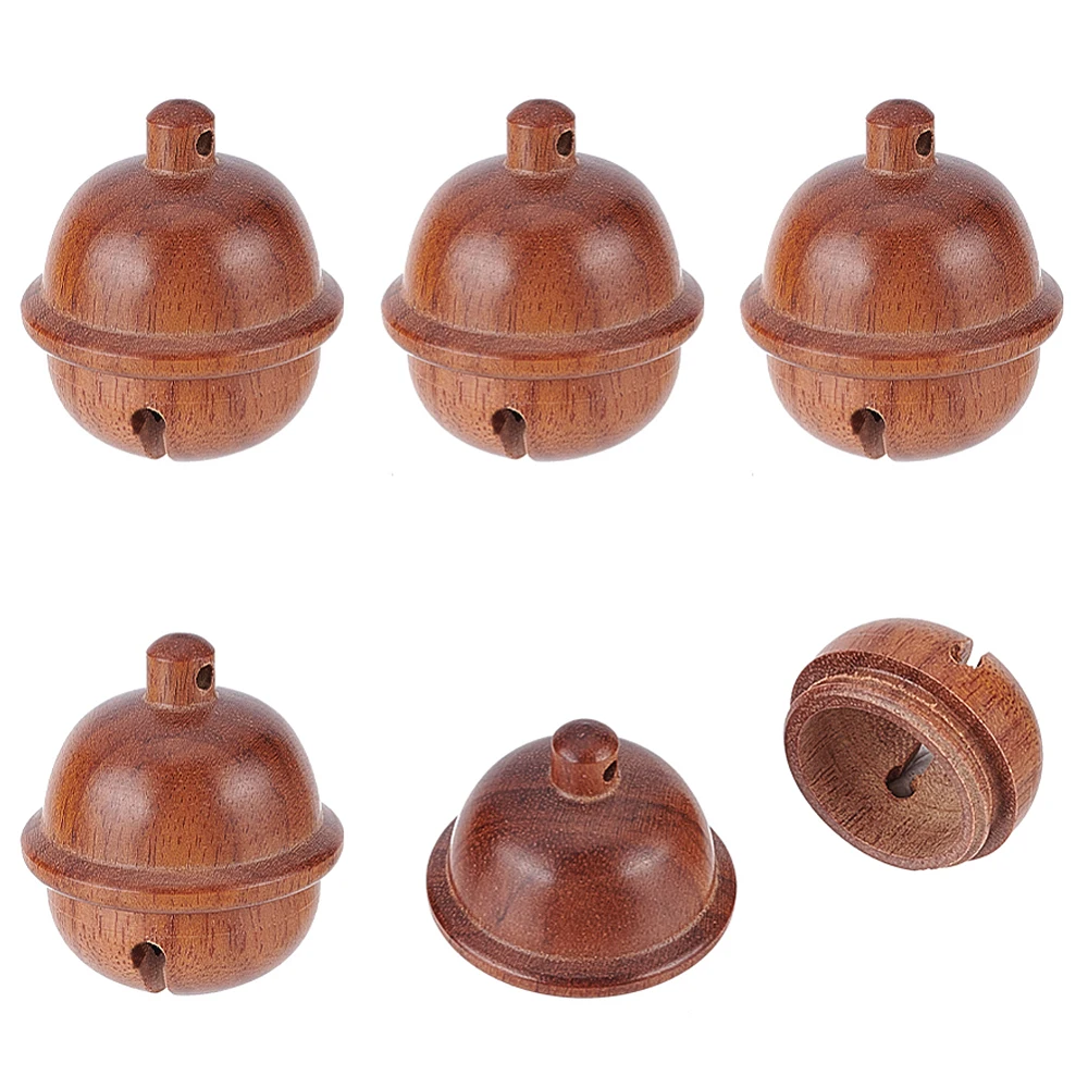 5 Stück Holzanhänger unbemalt Glockenanhänger Kamel 23x21mm Loch: 1,2mm
