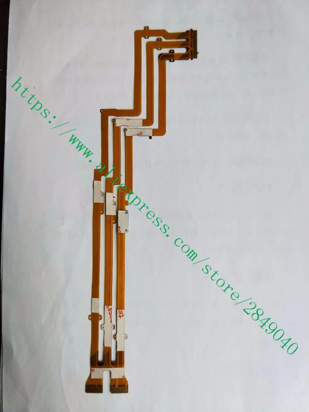 LCD hinge rotate shaft Flex Cable for Sony HDR-PJ710E PJ760E CX760E PJ710 PJ760 CX760 Video Camera