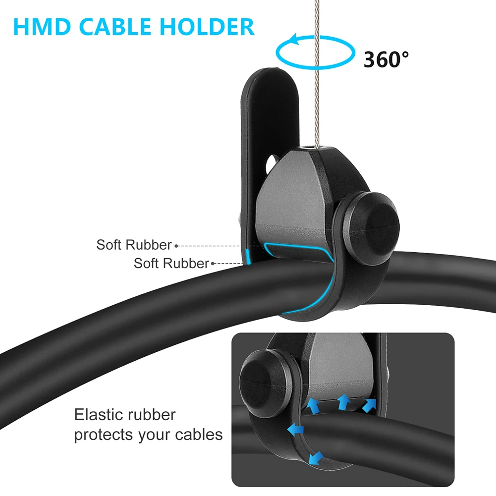 Cable Management Ceiling Pulley System for Oculus Rift S Rift PS VR Accessories
