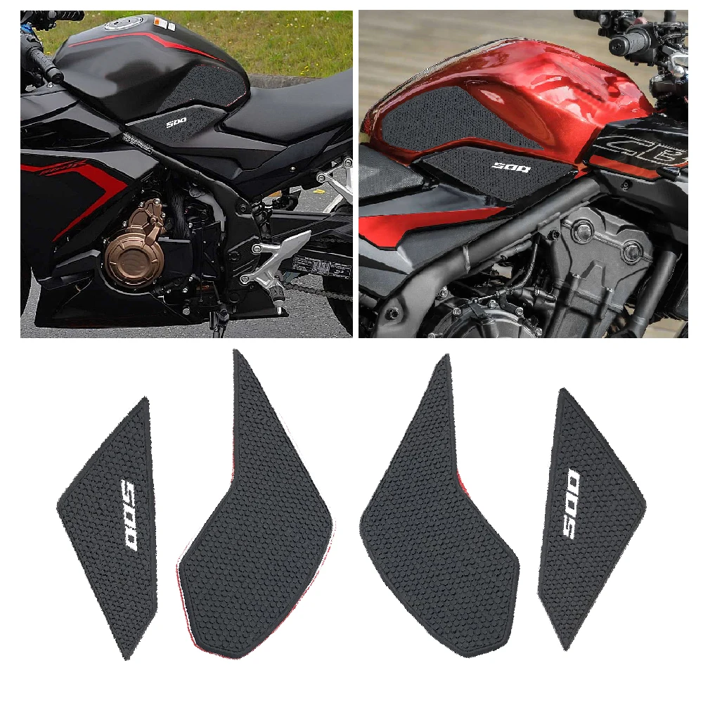 

Fit for Honda CBR500R ABS CBR 500R CB500F 2019-2024 Motorcycle Tank Pad Side Fueltank Traction Knee Grips Anti Slip Pads Kits