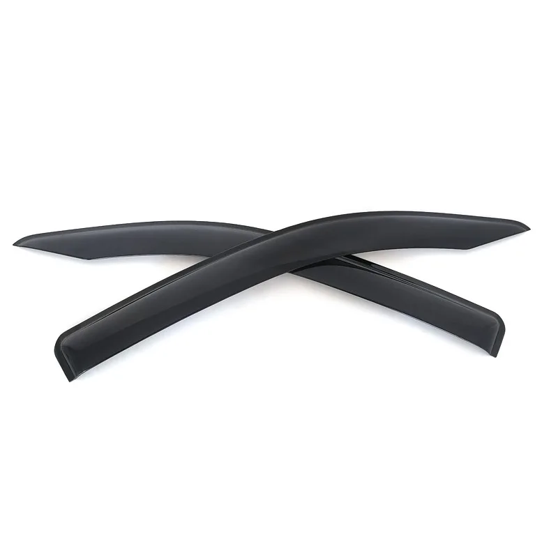 For Toyota 2019-2024 Hiace H300 Injection Molding Thickened Rain Shield Rain Brow 2 Pack Window Deflector