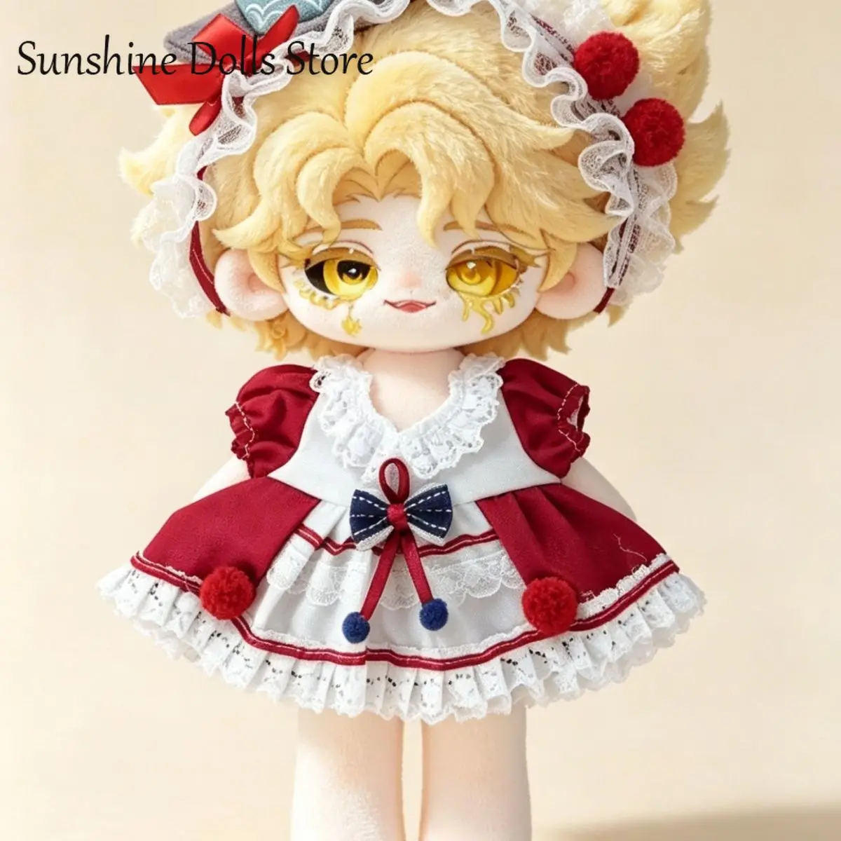 20CM Game Mike Morton Identity Ⅴ Hullabaloo Attribute Cotton Doll Body Plushie Cosplay Anime Change Clothes Plush Stuffed Toy