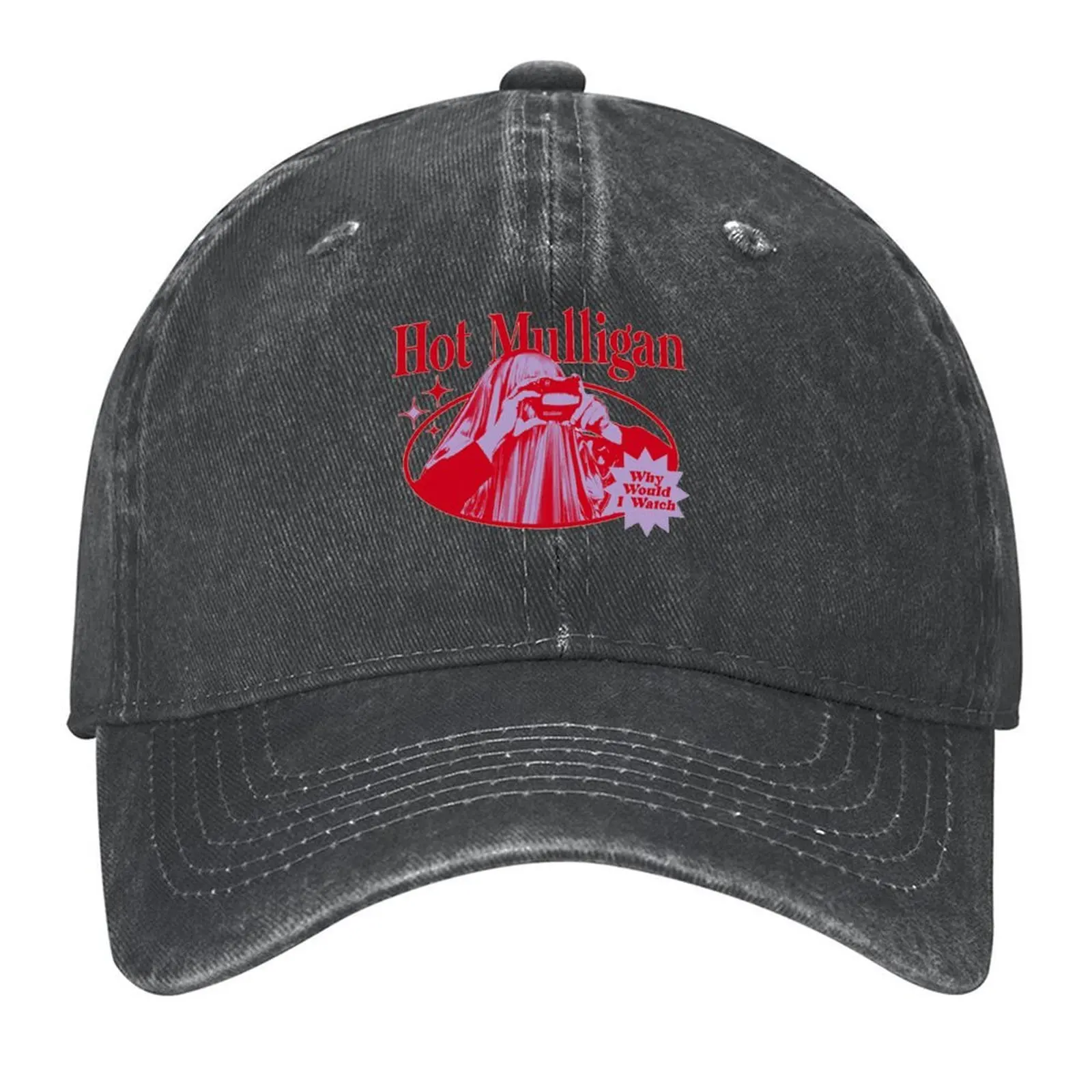 

Новый альбом Hot Mulligan, Why Would I Watch Бейсбольная кепка Bobble Hat Wild Ball Hat dad hat Кепки на заказ Мужчины Элитный бренд Женские