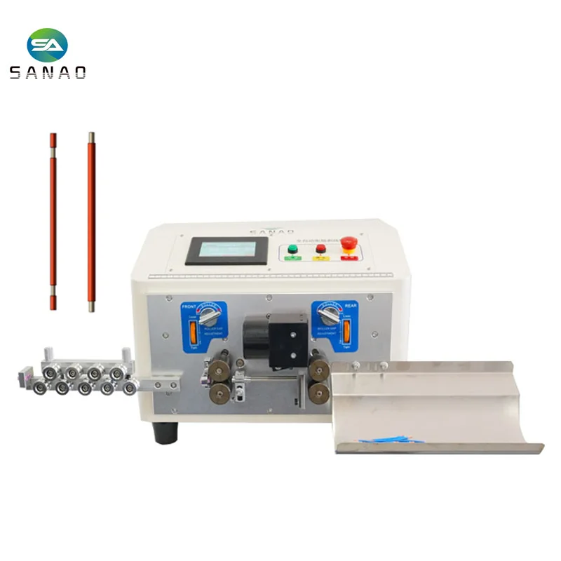 

Fully Automatic High-precision Wire Cutting and Stripping Machine for 0.1-6mm2 Cables