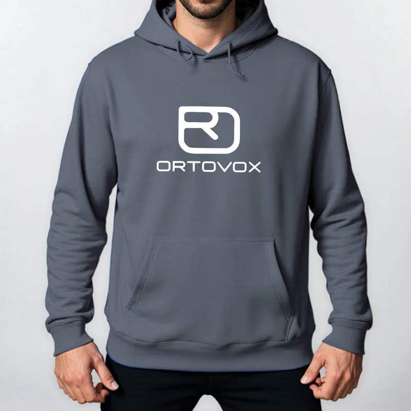 2025 Anime nuevo ORTOVOX sudaderas con capucha con estampado de letras mujeres hombres Otoño Invierno moda jerseys señoras con capucha sudadera de manga larga