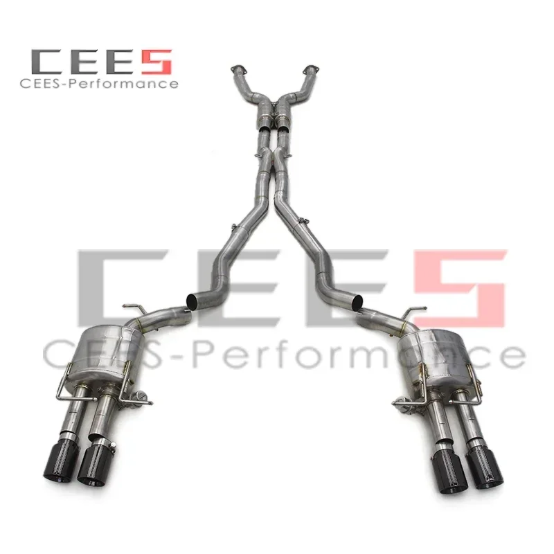 

CEES Catback выхлопная система для BMW 420/425/430 G22/G23 2,0T B48 2020-2022 выхлопная труба из нержавеющей стали автомобильная выхлопная система