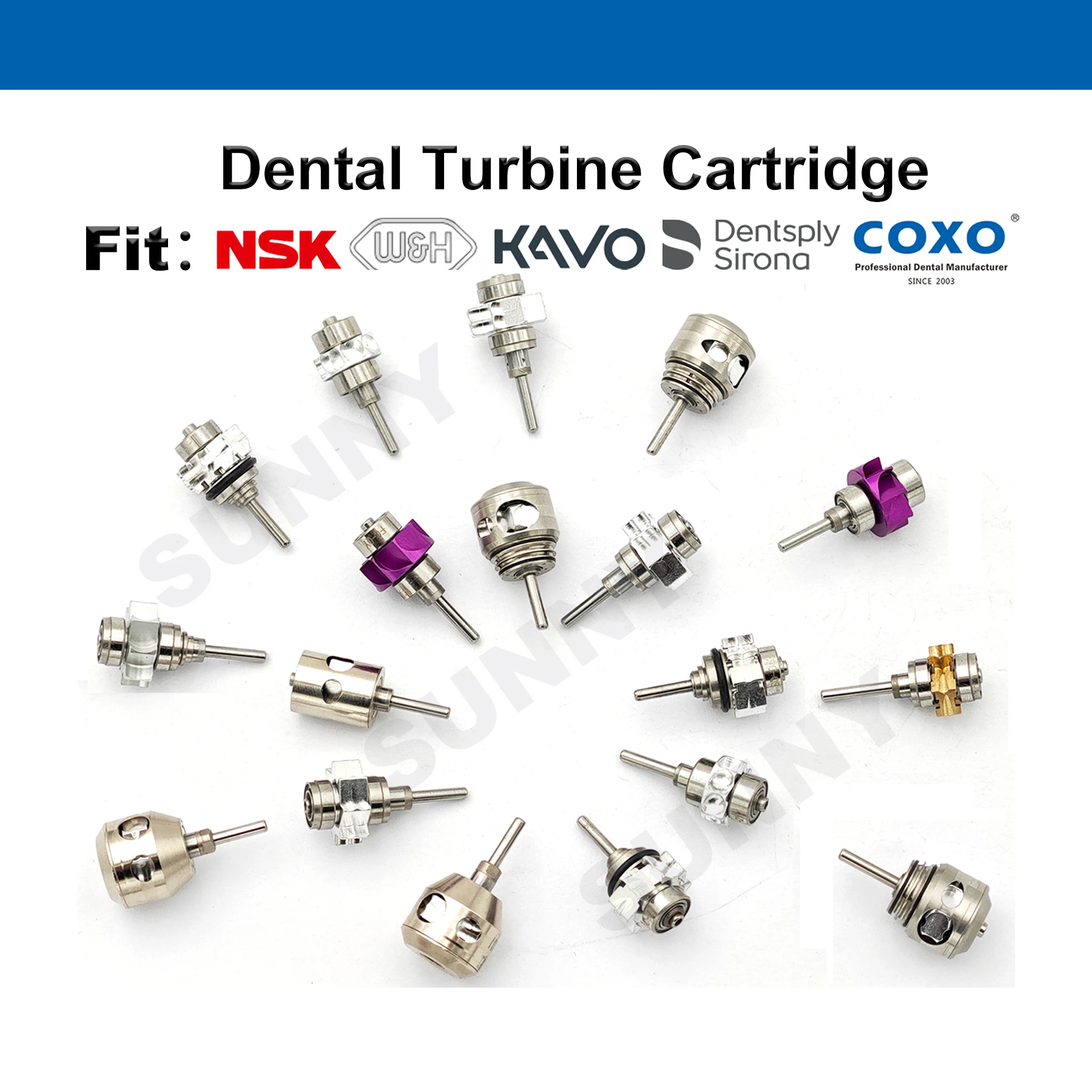 

Fit NSK KAVO SIRONA WH Dental Handpiece Cartridge Rotor Dental Rotor Dental Turbine High Speed Handpiece Dentistry Accessories