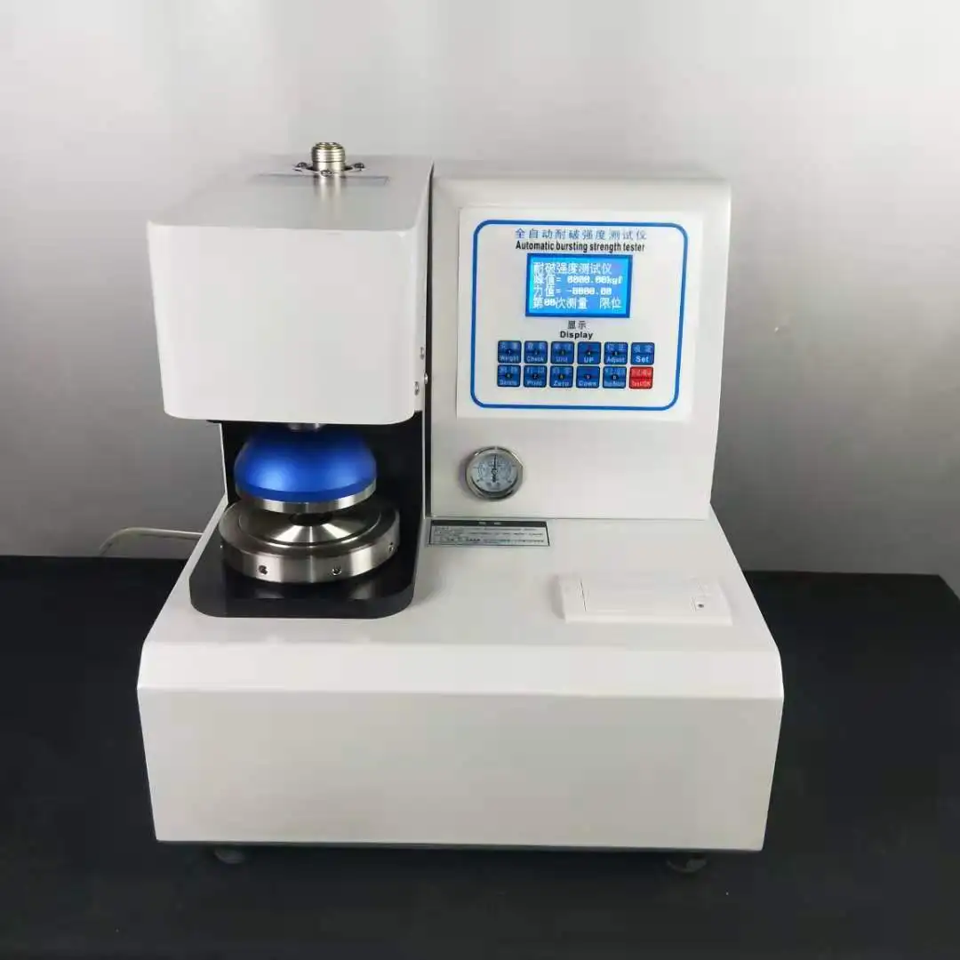 Automatic  strength tester, cardboard resistance tester, carton testing instrument,