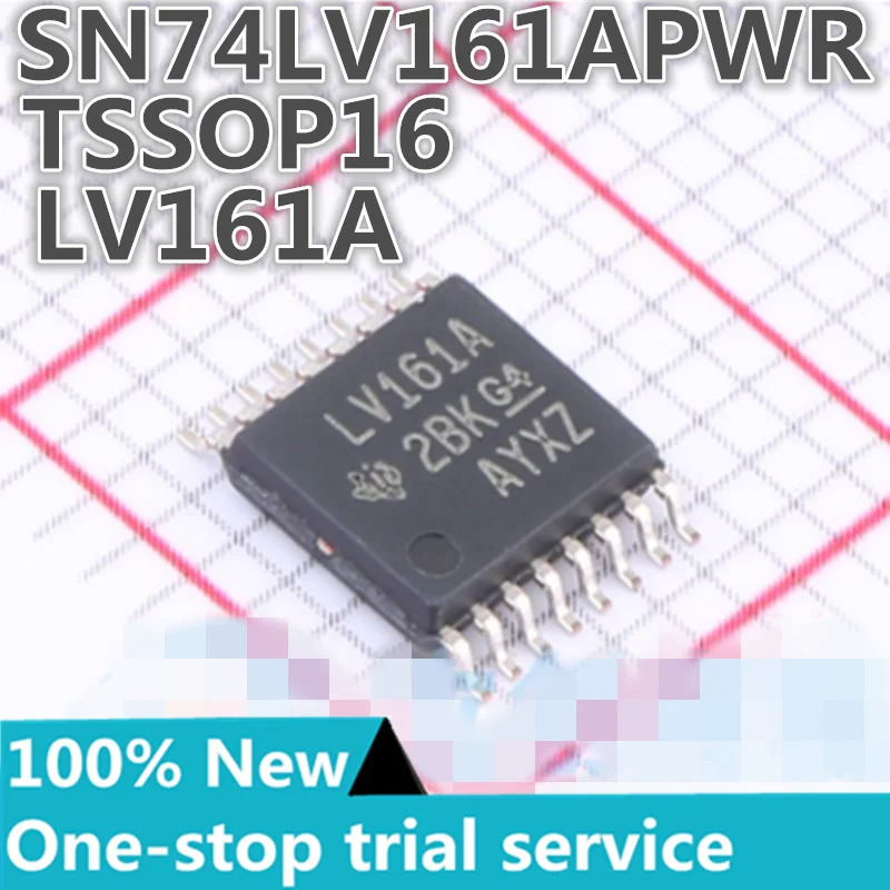 

5-100PCS %New SN74LV161APWR SN74LV139APWR SN74LV594APWR SN74LV174APWR Silk-screen LV161A LV139A LV594A LV174A TSSOP16