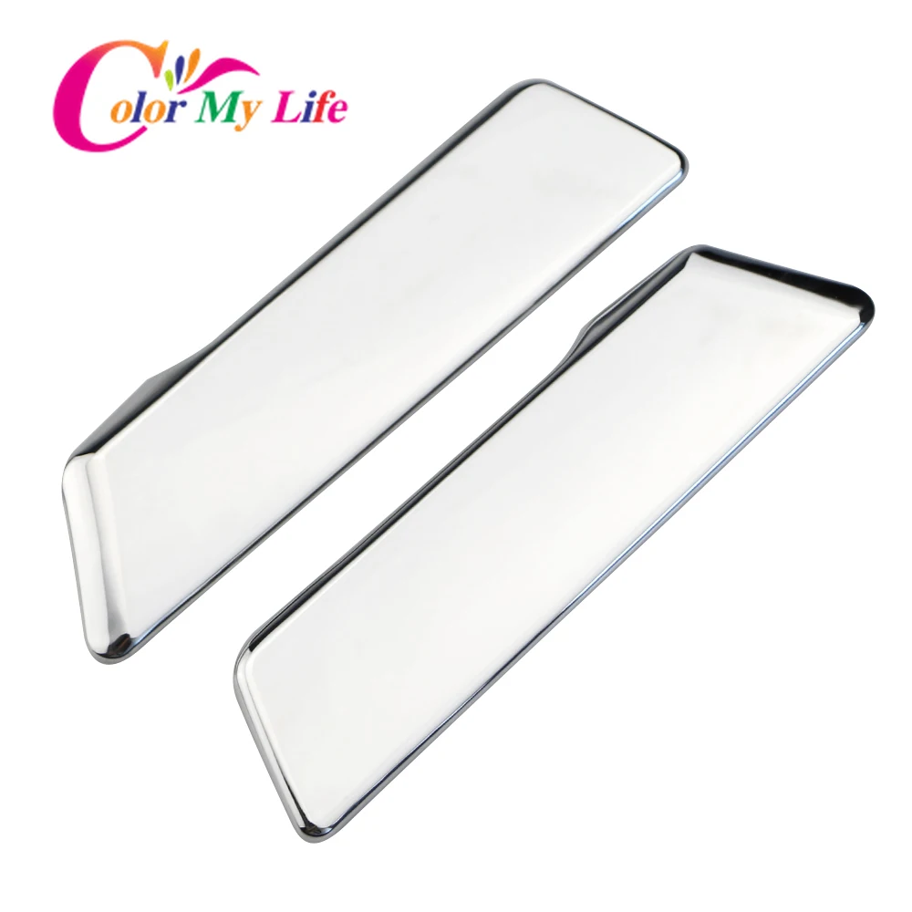 2Pcs/Set ABS Chrome Rear Door Handle Protection Cover Back Door Handle Trim for Toyota C-HR CHR 2016-2023 Parts