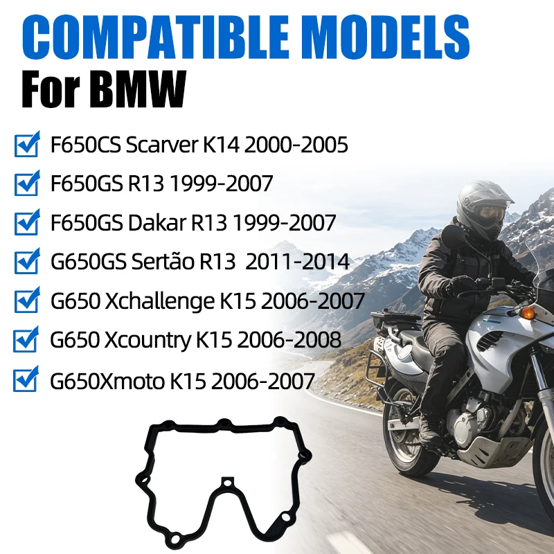Motorcycle Valve Cover Gasket For BMW F650GS Dakar F650CS G650GS 11127652921 Cylinder Head Cover Gasket