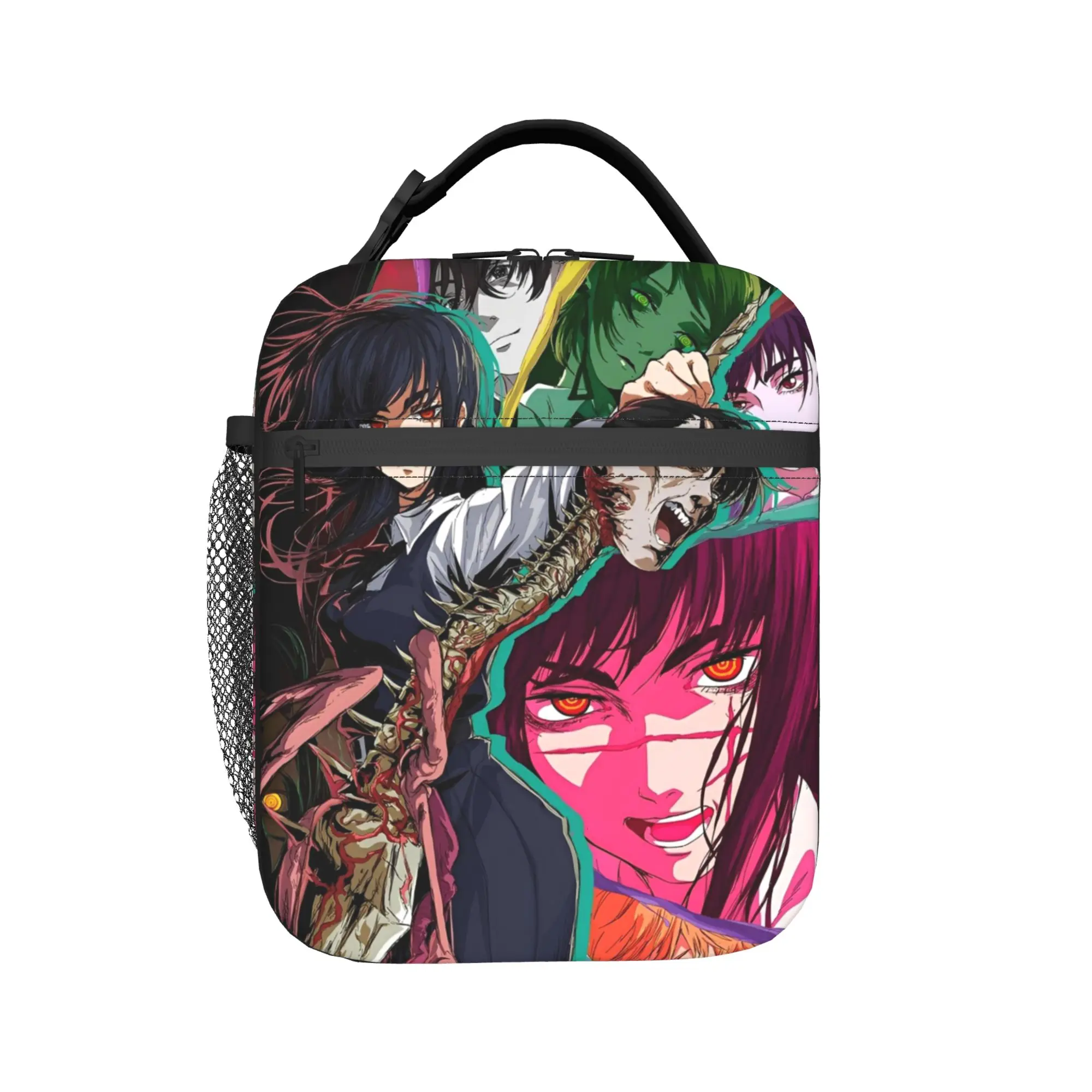 Yoru C-Chainsaws Man Reze Insulated Lunch Bags Thermal Bag Reusable,Lunch Container Leakproof Tote Lunch Box Food Storage Bags