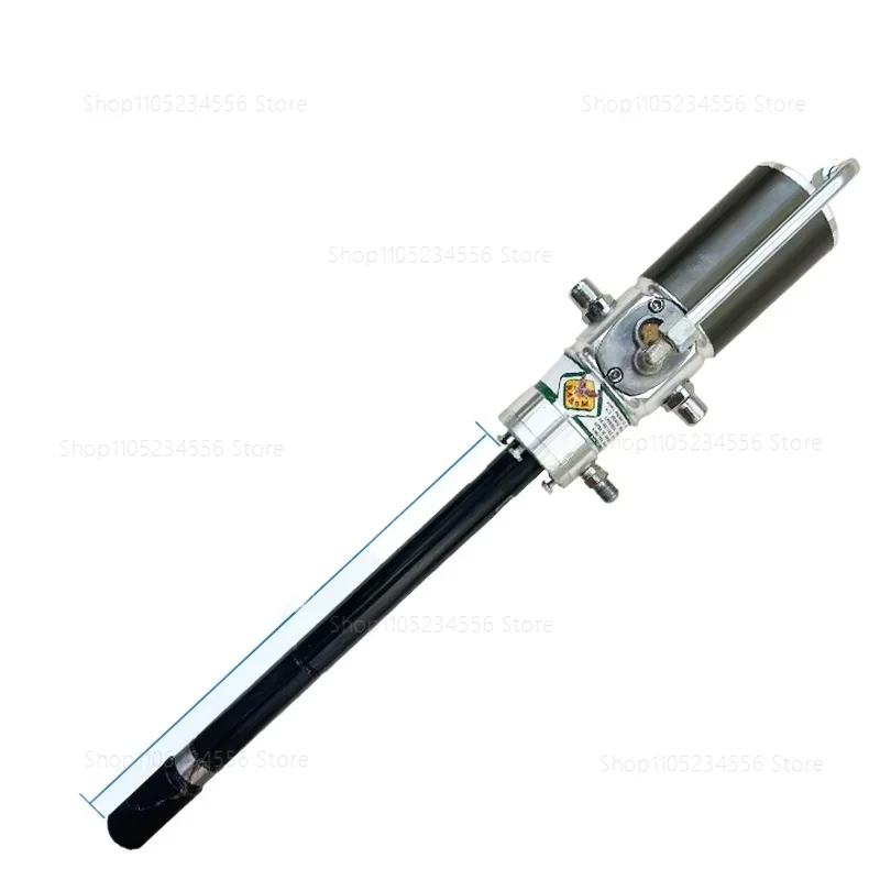 Pump Oiler Yellow Oil Barrel Big Head Yellow Oil Gun Keqiu High-pressure Pneumatic Butter Machine Head Yellow Oil