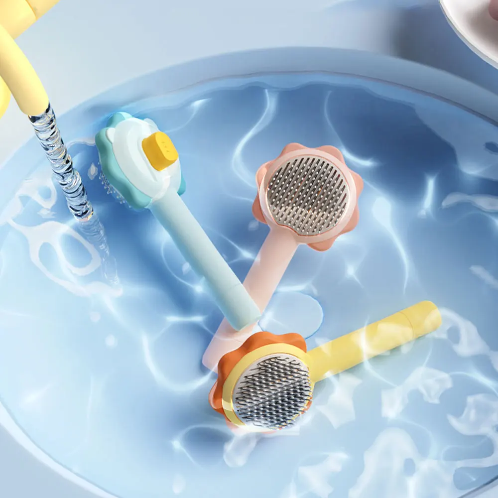 Professional Pet Hair Cleaner Brush, Needle Comb, Grooming Comb para gato e cachorro