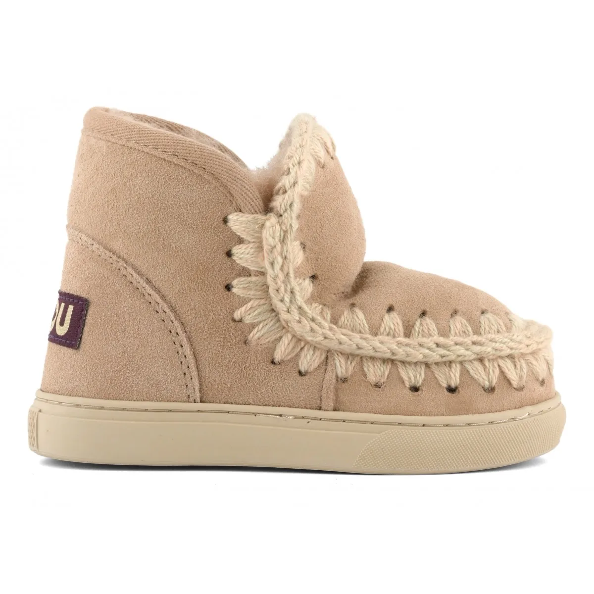 

kids' Outdoor winter snow boots eskimo Sneaker Kid original sheepskin flats girls warm comfortable ankle boot