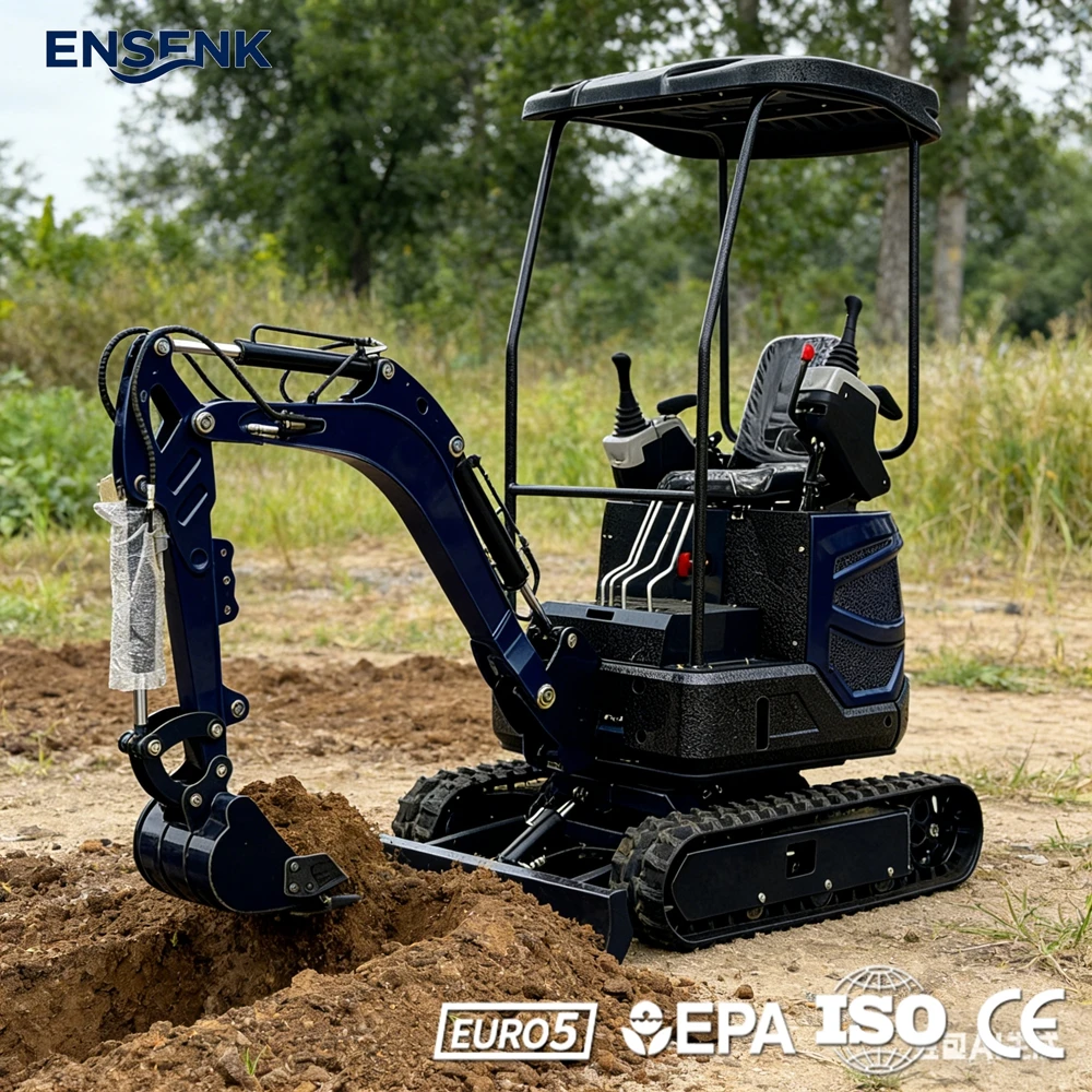 

Mini Excavator 0.8Ton 1.0Ton Construction 1.5Ton 2.0Ton Yanmar Diesel EPA Euro 5 CE Multifunctional Agricultural Digger CE