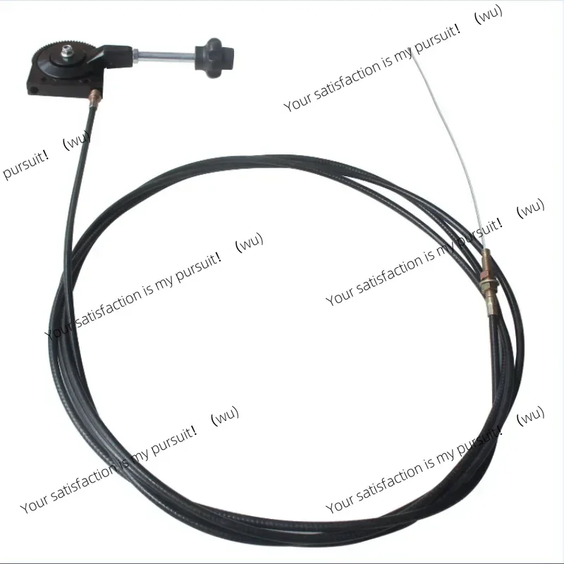 Self-locking Controller Excavator Manual Throttle Control or Harvester Tractor Ship Manure Spreader Throttle Cable Assembly