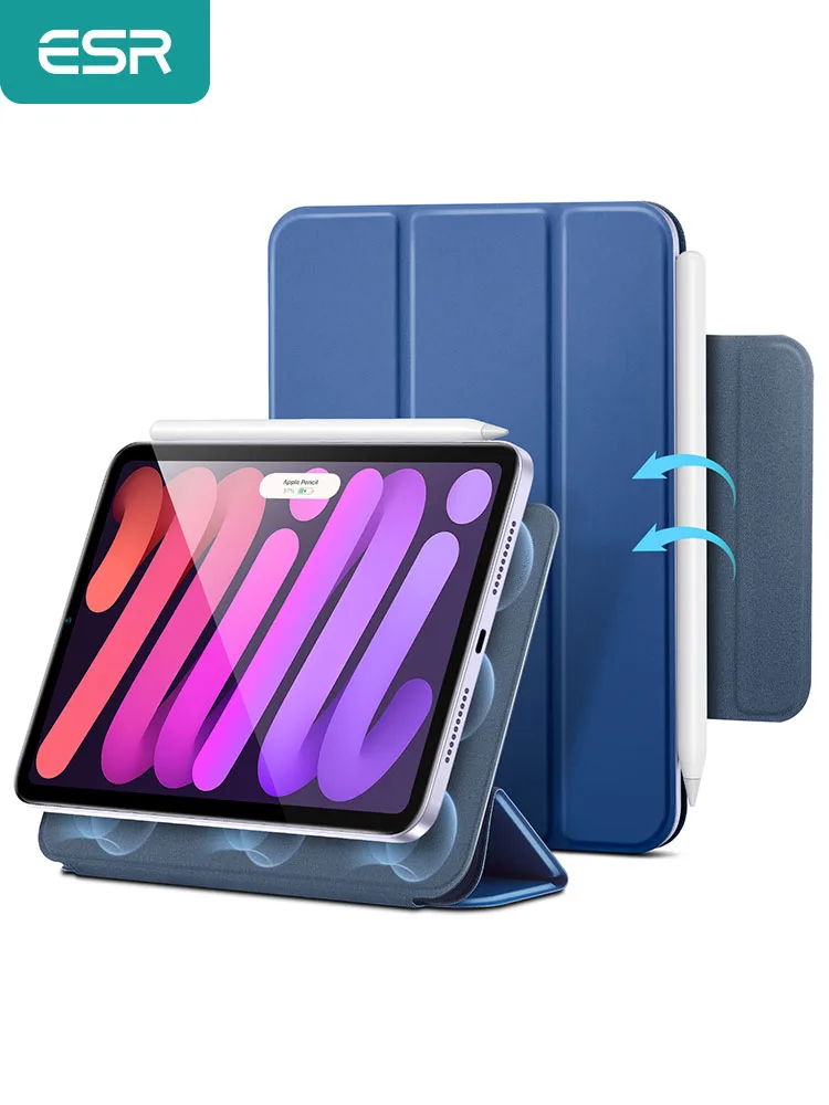 ESR for iPad Mini 7 Case, iPad Mini 7th/6th Generation Case (8.3 inch 2024/2021) Powerful Magnetic Attachment Protection Cover