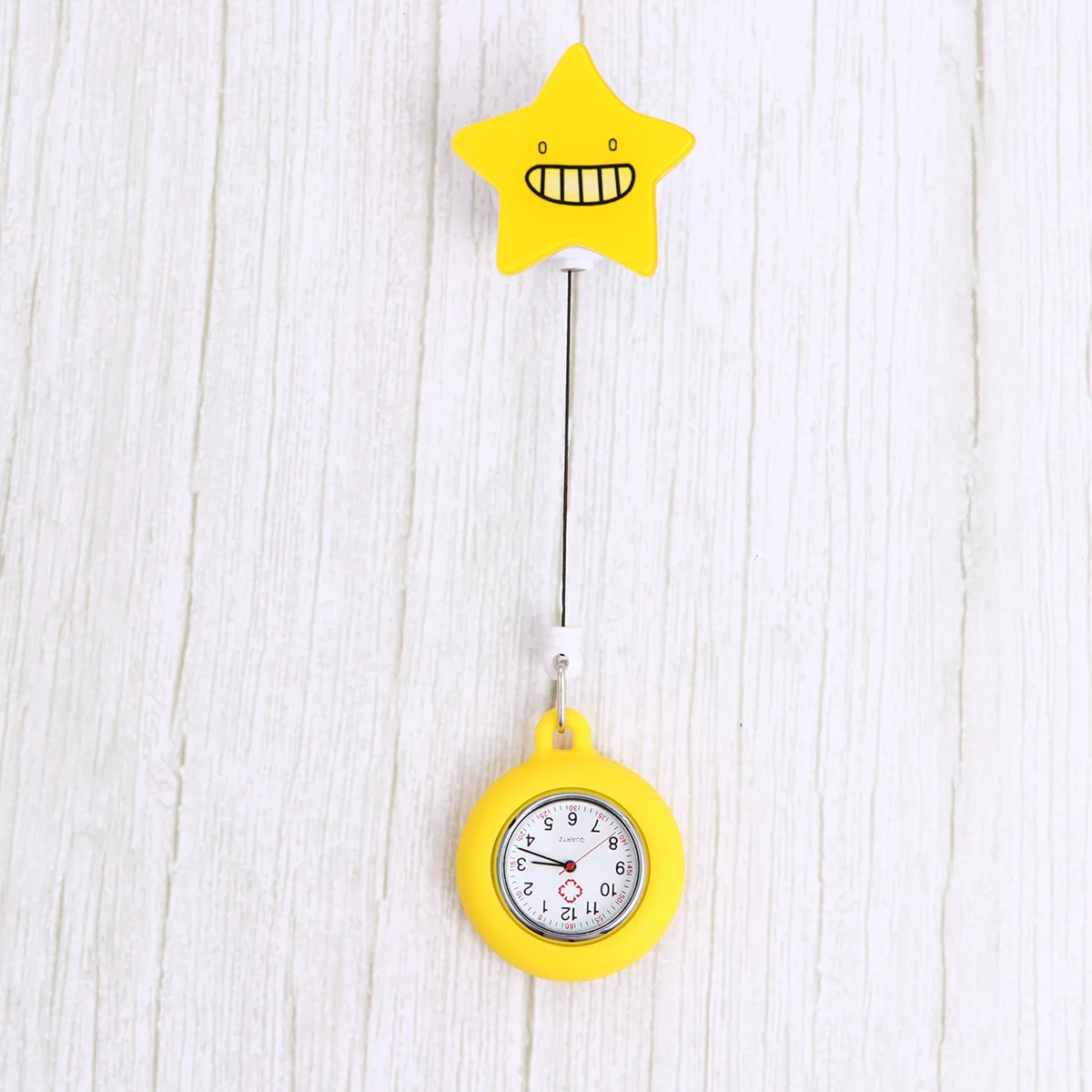 ساعة جيب معلقة محمولة للممرضات الطبية للطبيب، ساعة جيب خفيفة الوزن بسلسلة تلسكوبية للممرضات #3