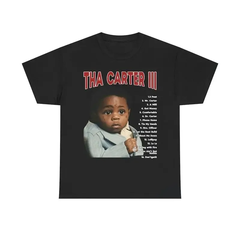 Vintage Lil Wayne Tour 2025 T Shirt North America Rap